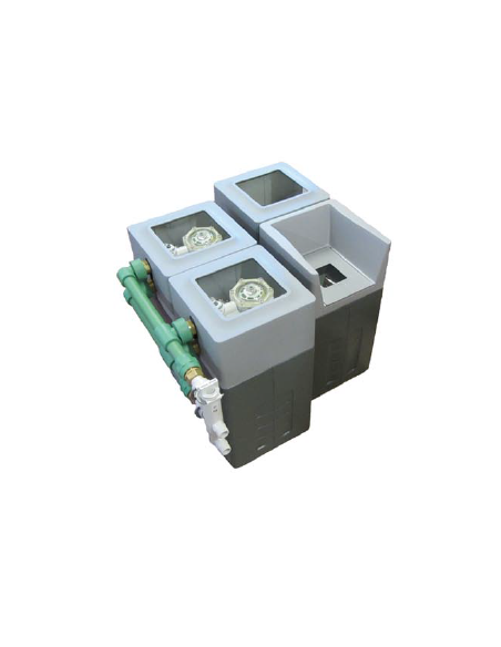 Delta Onega 2x 9L, Brine Valve Long, DC S