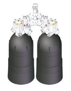 Delta Ontario Duplex 2x 12L, Brine Valve Long