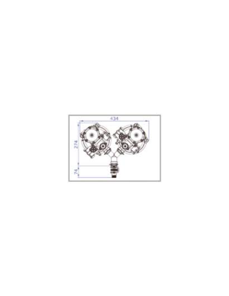 Descalcificador De Agua GARONA 2 x 3,3 litros