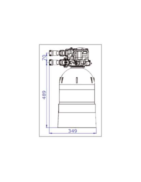 Delta Ontario Simplex 12L, Brine Valve Long,