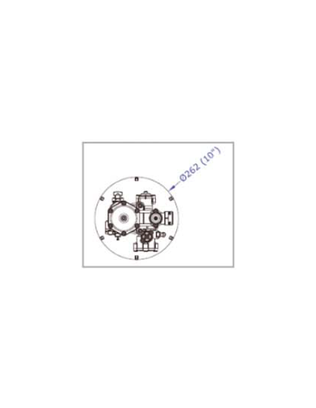 Delta Ontario Simplex 12L, Brine Valve Long,