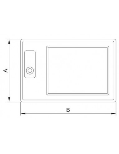 ARMARIO DE POLIESTER PARA CONTADOR 320 x 450 x 190 SIN MIRILLA