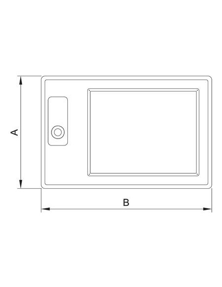 ARMARIO DE POLIESTER PARA CONTADOR 320 x 450 x 190 SIN MIRILLA ARMARIO DE POLIESTER PARA CONTADOR 320 x 450 x 190 SIN MIRILLA