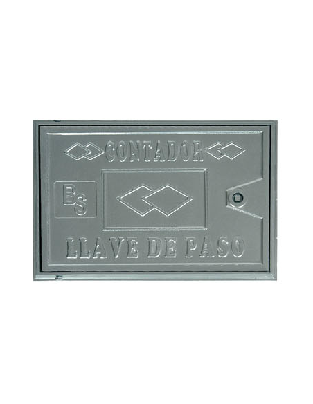 Door With Aluminum Frame For Counter