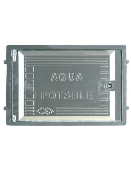 Porte modèle CORDOBA avec cadre en aluminium Porte modèle CORDOBA avec cadre en aluminium