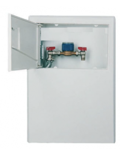 ARMARIO DE HORMIGÓN PARA ACOMETIDA INDIVIDUAL CON PUERTA DE ALUMINIO