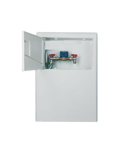 ARMARIO DE HORMIGÓN PARA ACOMETIDA INDIVIDUAL CON PUERTA DE ALUMINIO