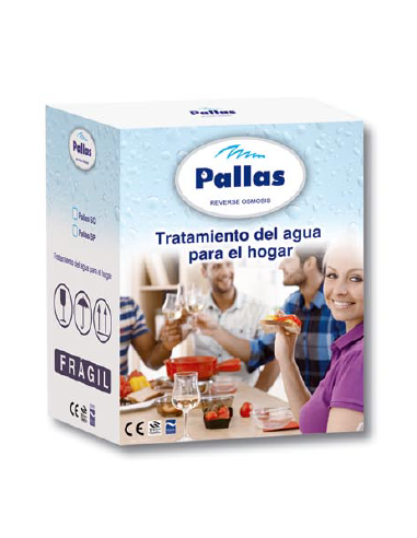 Ósmosis inversa PALLAS 5T SO con válvula shut-off