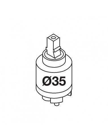 Single lever cartridge Ref.: 9134592 TRES