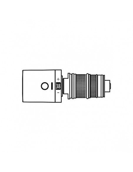 Cartridge and steel knob for Thermostatic Faucet Ref.: 910616153 TRES