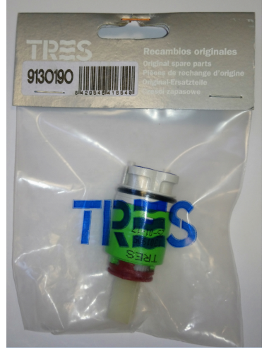 Spare single-lever faucet cartridge Ref.: 9130190 TRES