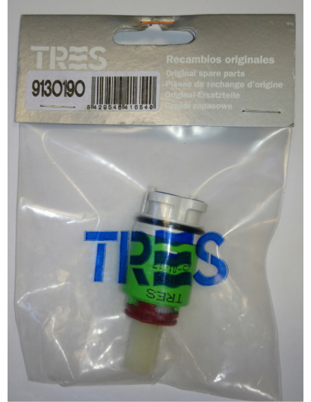 Cartucho de torneira sobressalente de alavanca única Ref.: 9130190 TRES