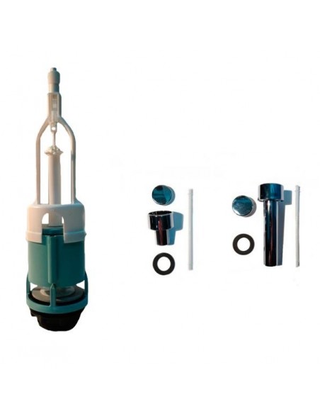 Kit De Mecanismo De Descarga D1P Y Pulsadores Elevados Largo Y Corto ROCA