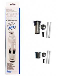 Kit De Mecanismo De Descarga D1D + Pulsadores Corto y Largo