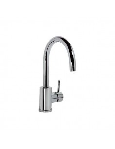 Grifo Monomando De Lavabo Caño Curvo 32 Cm. ALPLUS TRES