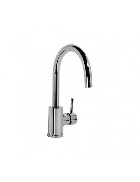 Grifo Monomando De Lavabo Caño Curvo 32 Cm. ALPLUS TRES