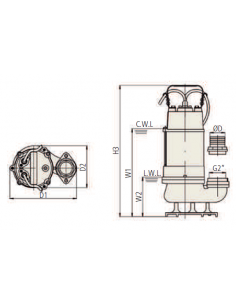 Electrobomba Sumergible Para Achique Vs 2