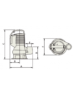 Electrobomba Sumergible Para Achique Dgblue 2