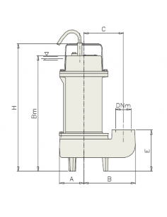 Electrobomba Sumergible Para Achique Dge 2