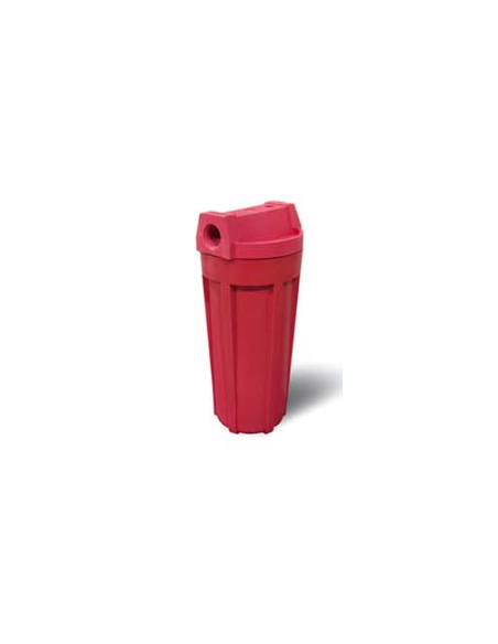 Housing 10" high temperature red nylon, ¾" I/ Housing 10" high temperature red nylon, ¾" I/