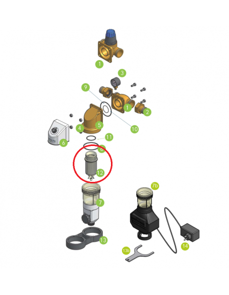 Cartucho Inox Para Filtro Autolimpiante EASY/EASY MAX Cartucho Inox Para Filtro Autolimpiante EASY/EASY MAX