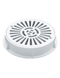 Grata di drenaggio ABS bianco Ø 200 mm. Astralpool.