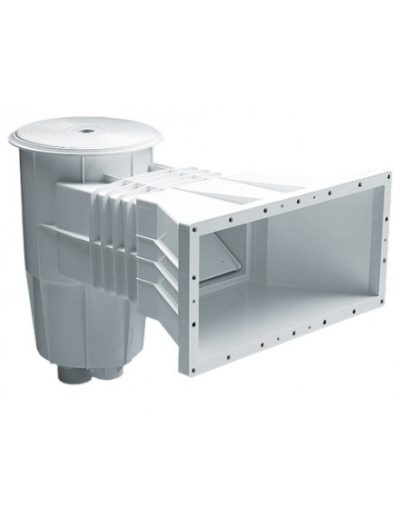 Skimmer 15 L Con Boca Ampliación Tapa Circular ABS Blanco ASTRALPOOL Skimmer 15 L Con Boca Ampliación Tapa Circular ABS Blanco ASTRALPOOL