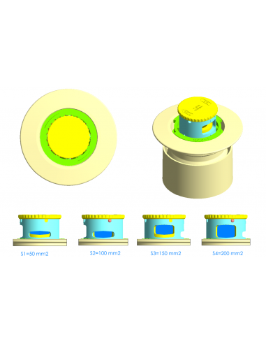 NET N Ugello pulito con griglia per classico AsAlPool