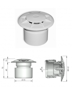 Ugello inferiore oscillante ASTRALPOOL 2