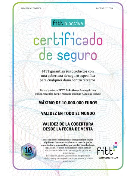 Manguera PVC Flexible Fitt B-Active ASTRALPOOL Manguera PVC Flexible Fitt B-Active ASTRALPOOL