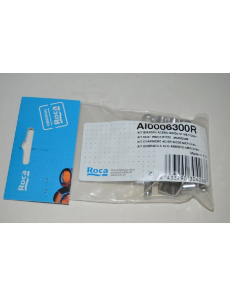 Juego Original Bisagra Acero Para Inodoro MERIDIAN ROCA