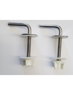 Juego Original Bisagra Acero Para Inodoro VICTORIA ROCA