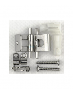 Kit Bisagra Acero Asiento Sidney
