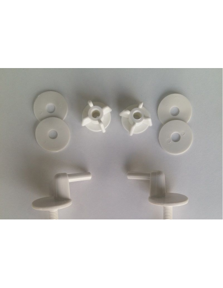 Juego Original Bisagra Acetálica Para Inodoro VICTORIA Posterior 2018 ROCA Juego Original Bisagra Acetálica Para Inodoro VICTORIA Posterior 2018 ROCA