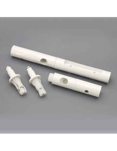 Kit Bisagra Blanca Asiento Dama