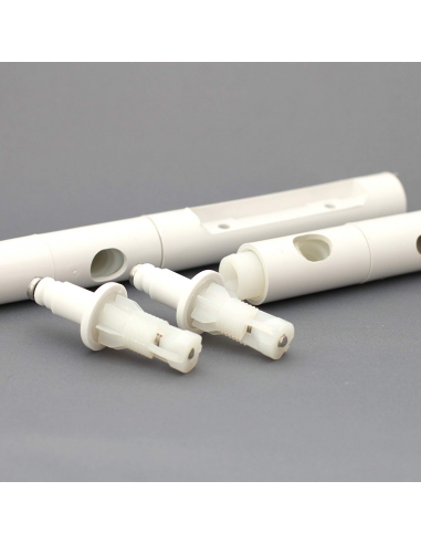 Kit Bisagra Blanca Asiento Dama
