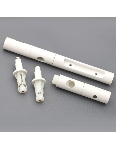 Kit Bisagra Blanca Asiento Dama