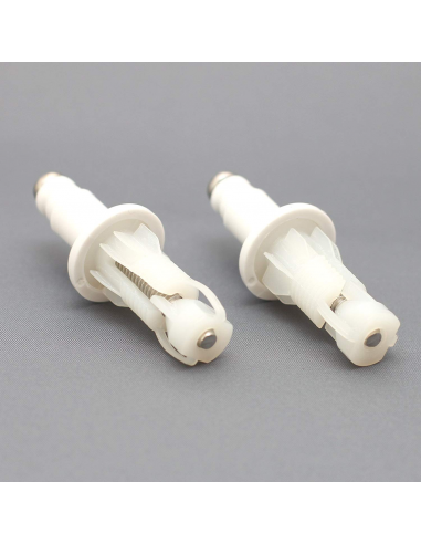 Kit Bisagra Blanca Asiento Dama