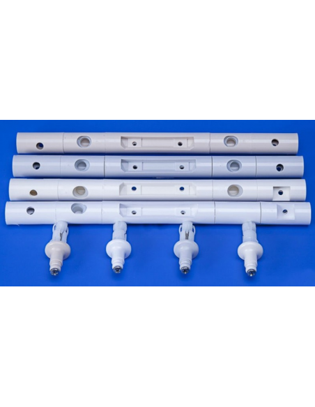 Kit Bisagra Blanca Asiento Dama