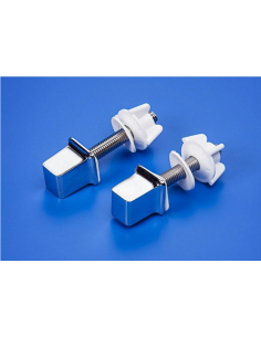 Juego Original Bisagra Cromada Bidé ATLANTA ROCA