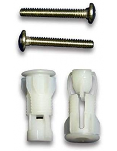 Juego Original De Fijación Para Bisagra Desmontable Inodoro ROCA
