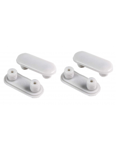 Kit Tope 36.5X14.5X4.5 Blanco  (4U)