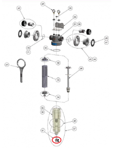 DESAGUE 3/4" + JUNTA NW 500/650/800