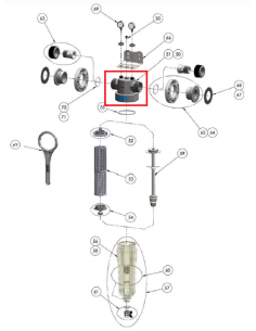 CABEZAL FILTRO NW 800