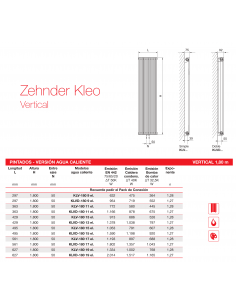 Radiador Decorativo Zehnder Kleo Vertical 2
