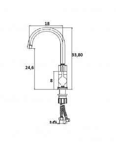 Sink mixer tap PARMA 2