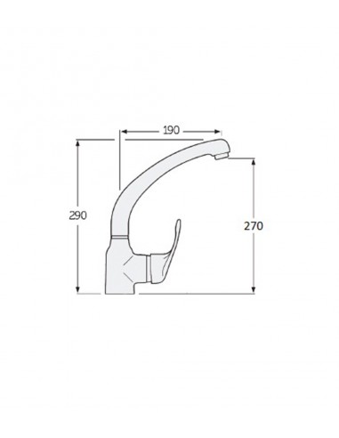 HALCÓN torneira misturadora para lavatório