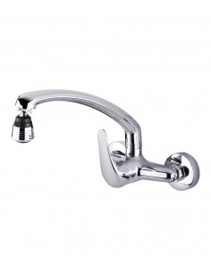 Miscelatore Cucina A Parete Con Bocca Alta 2