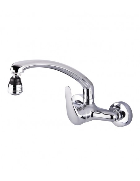 Wall Mounted Kitchen Mixer Tap With High Spout