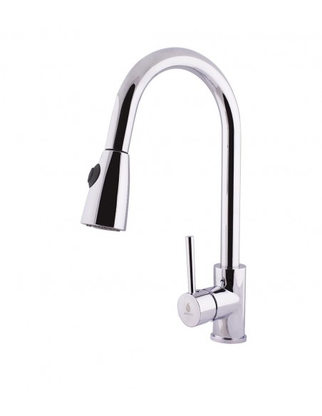 Grifo Monomando Para Fregadero Con Ducha Extraíble SELENE